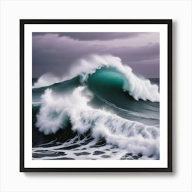 Ocean Waves 5 Art Print