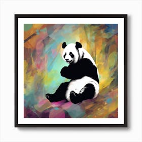 Panda Bear art Art Print