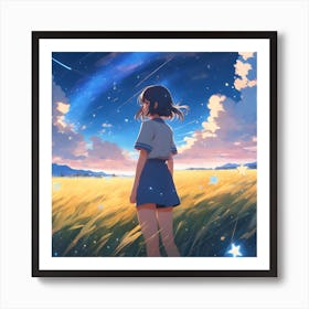 Field Of Stars Art Print