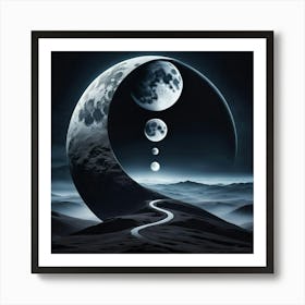 Yin Yang 5 Art Print