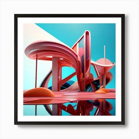 Abstract Architecture Art Print