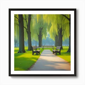 Willow Trees Poster