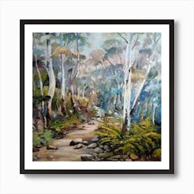 Eucalypt Forest Art Print