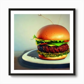 Burger 1 Art Print