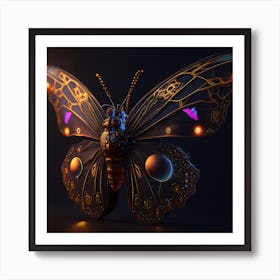 3d Butterfly 3 Póster