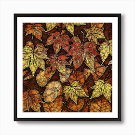 Autumn Leaves 5 Art Print