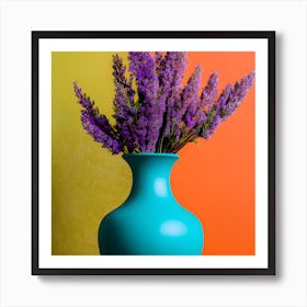 Creating A Beautiful Vase With Dazzling Colors And A Background With Beautiful Colors Solely Through (2) Art Print