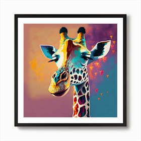 Giraffe No.2 Poster