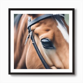 Close Up Of A Horse'S Eye 6 Art Print