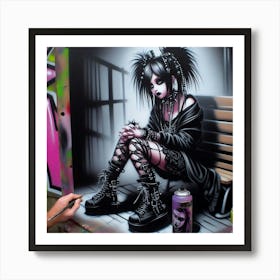 Gothic Painting Art Print