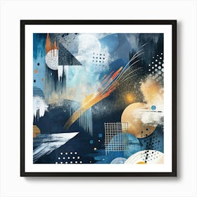 Abstract Painting 261 Art Print