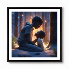 Child In The Woods Art Print