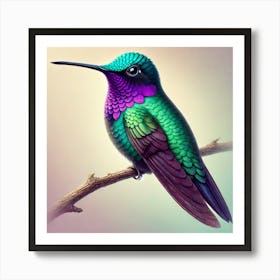 Hummingbird 8 Art Print