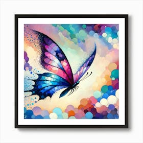 Butterfly Painting 1 Art Print