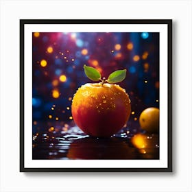 Red Apple 3 Art Print