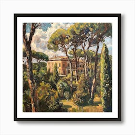 Villa Borghese Rome Series 2022 Art Print