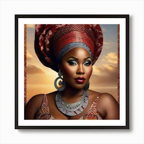 African Beauty 4 Poster