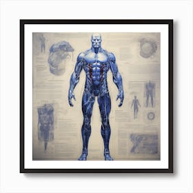 Ncmoore Superhuman Blueprints 4871bc06 0eeb 400d A94f 99dea3dfd122 Art Print