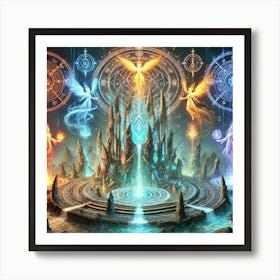 Spirit Of The Mantle Art Print