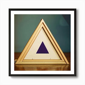 Triangle - Triangle Stock Videos & Royalty-Free Footage Art Print