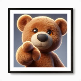 Teddy Bear 42 Art Print