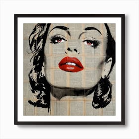 Joan Crawford Art Print