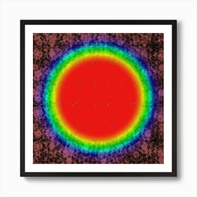 Rainbow Circle Art Print
