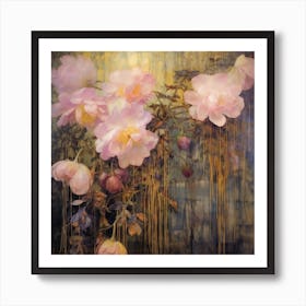 Muted Roses Art Print