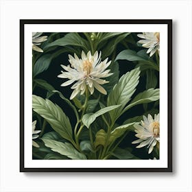 Chrysanthemums Art Print