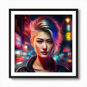 Chinese Girl 2 Art Print