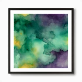 Watercolor Background 2 Art Print