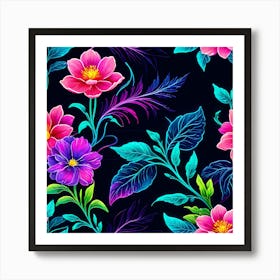 Pattern Flower Art Print