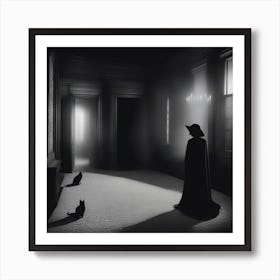 Ghosts In The Dark Art Print