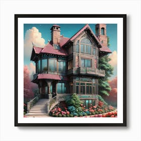 Victorian House Art Print