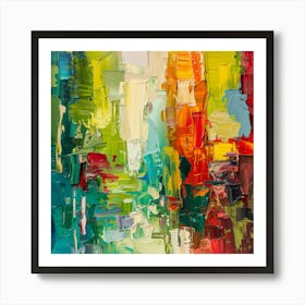 Abstract Painting 1227 Art Print