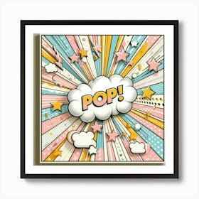 Pop Art 7 Art Print