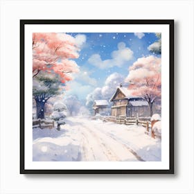 Clear Sky Yuletide Dreams Art Print