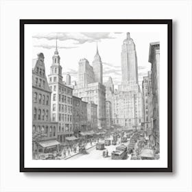 New York City 4 Art Print