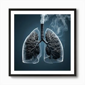 Lungs Stock Videos & Royalty-Free Footage 23 Art Print