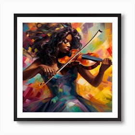 Violinist Art Print