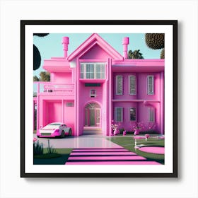 Barbie Dream House (471) Art Print