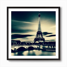 Eiffel Tower 14 Art Print