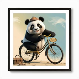 Leonardo Phoenix 09 A Playful Giant Panda With Soft Fluffy Fur 1 Art Print