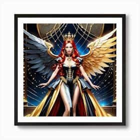 Angel Of The Sky Art Print