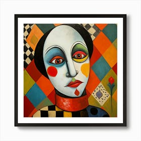 Clown 4 Art Print