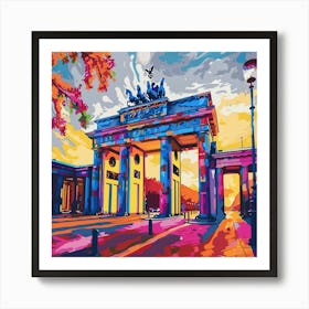 Brandenburg Gate 7 Art Print