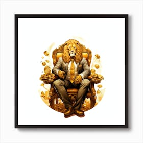 Lion King Art Print