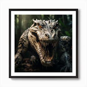 Crocodile 9 Art Print