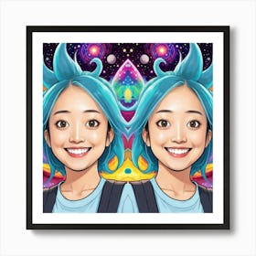 Smiles Across I and I Art Print