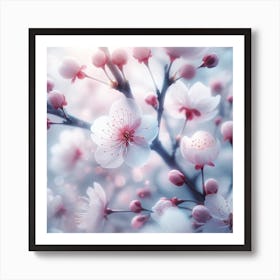 Cherry Blossoms 3 Art Print